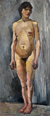 Marcelle Cahn, "Nu berlinois" [Nudo berlinese], 1916